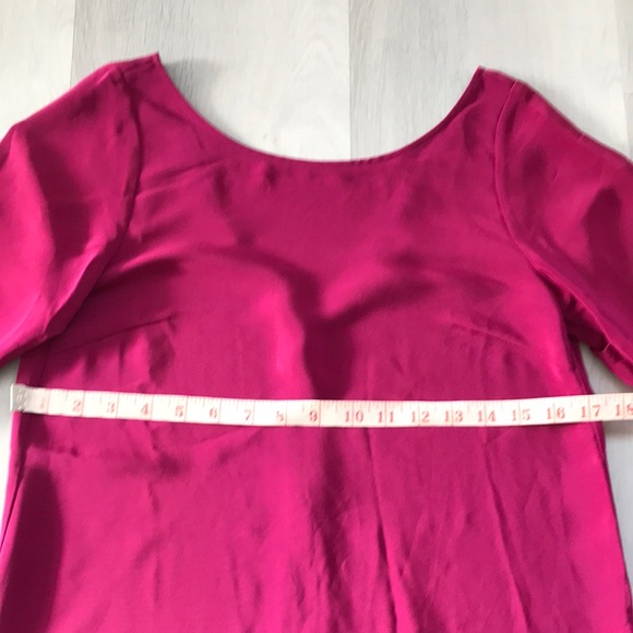 ELIZABETH & JAMES MARY KATE AND ASHLEY PINK BELL SLEEVE SHIFT DRESS XS - Picture 5 of 11